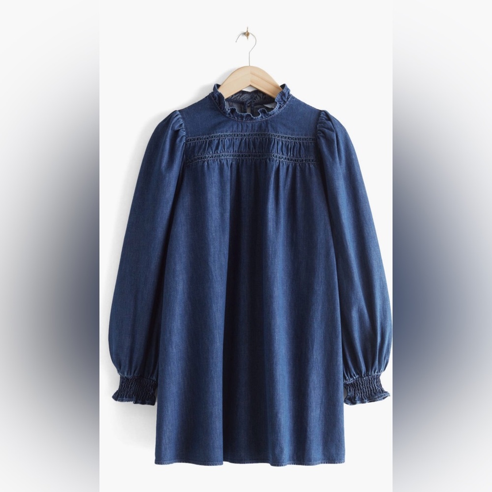 & Other Stories Denim Dress Size 4